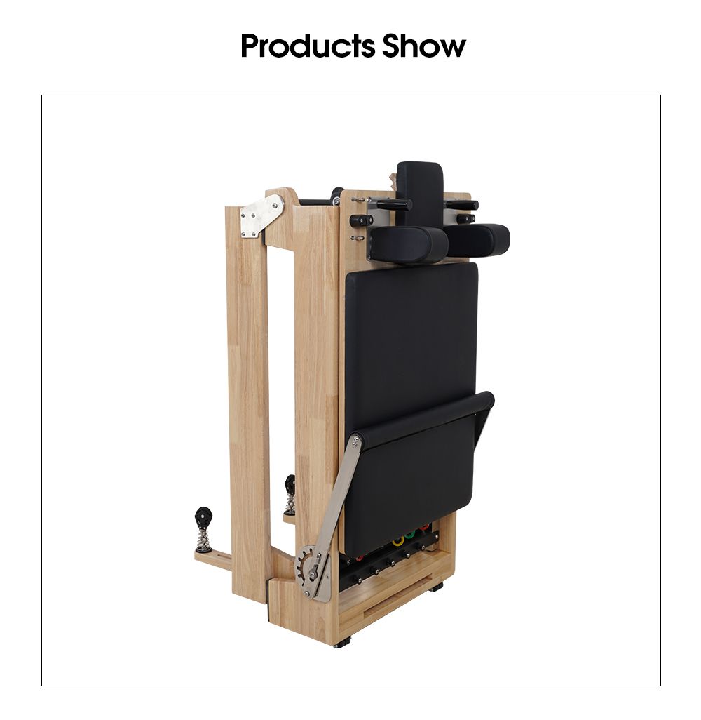 Pilates Reformer Plegable Madera - Image 5