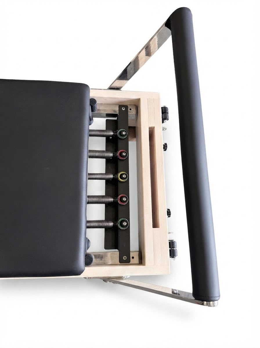 Pilates Reformer Plegable Madera - Imagen 11