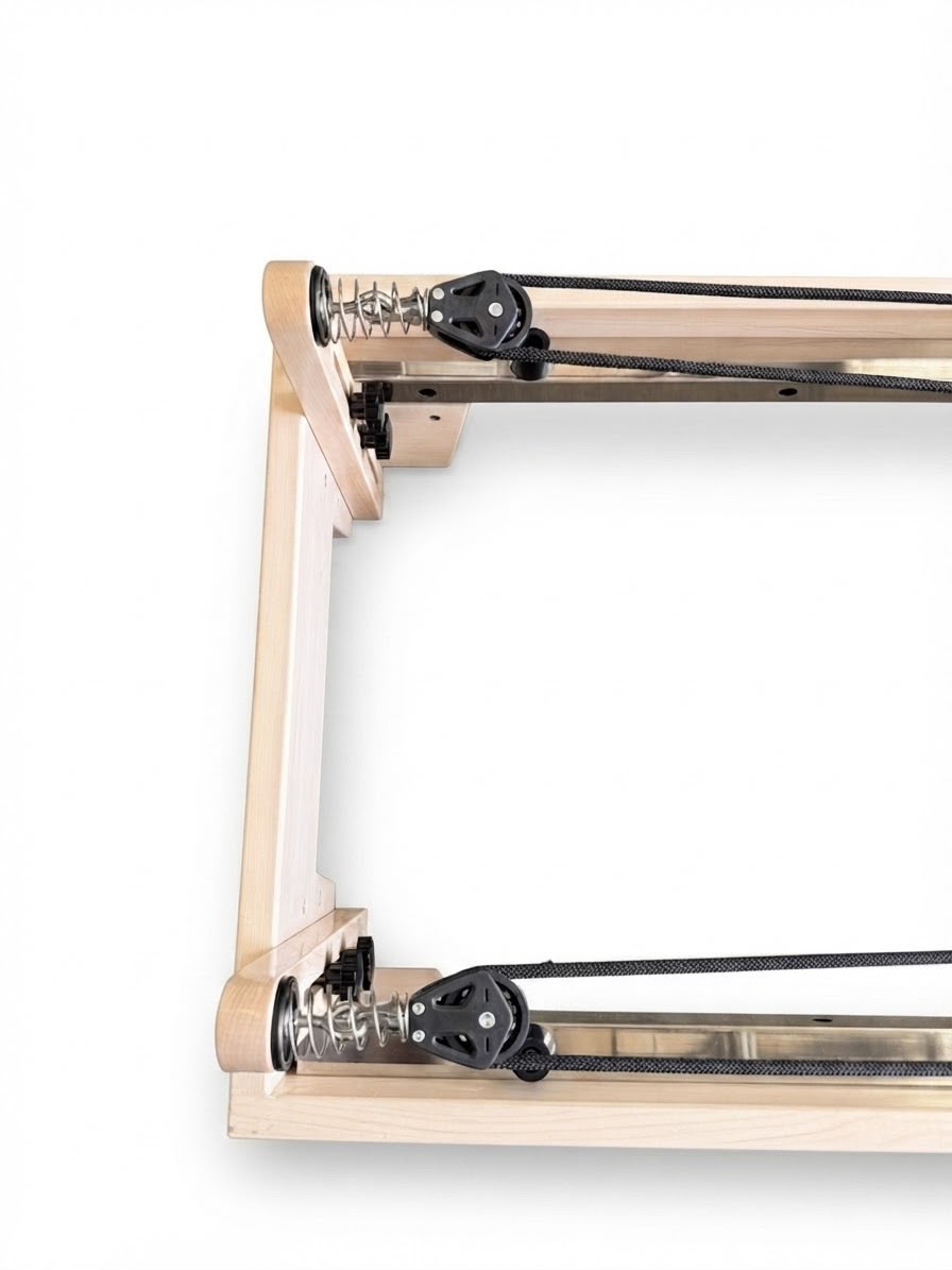 Pilates Reformer Plegable Madera - Imagen 12