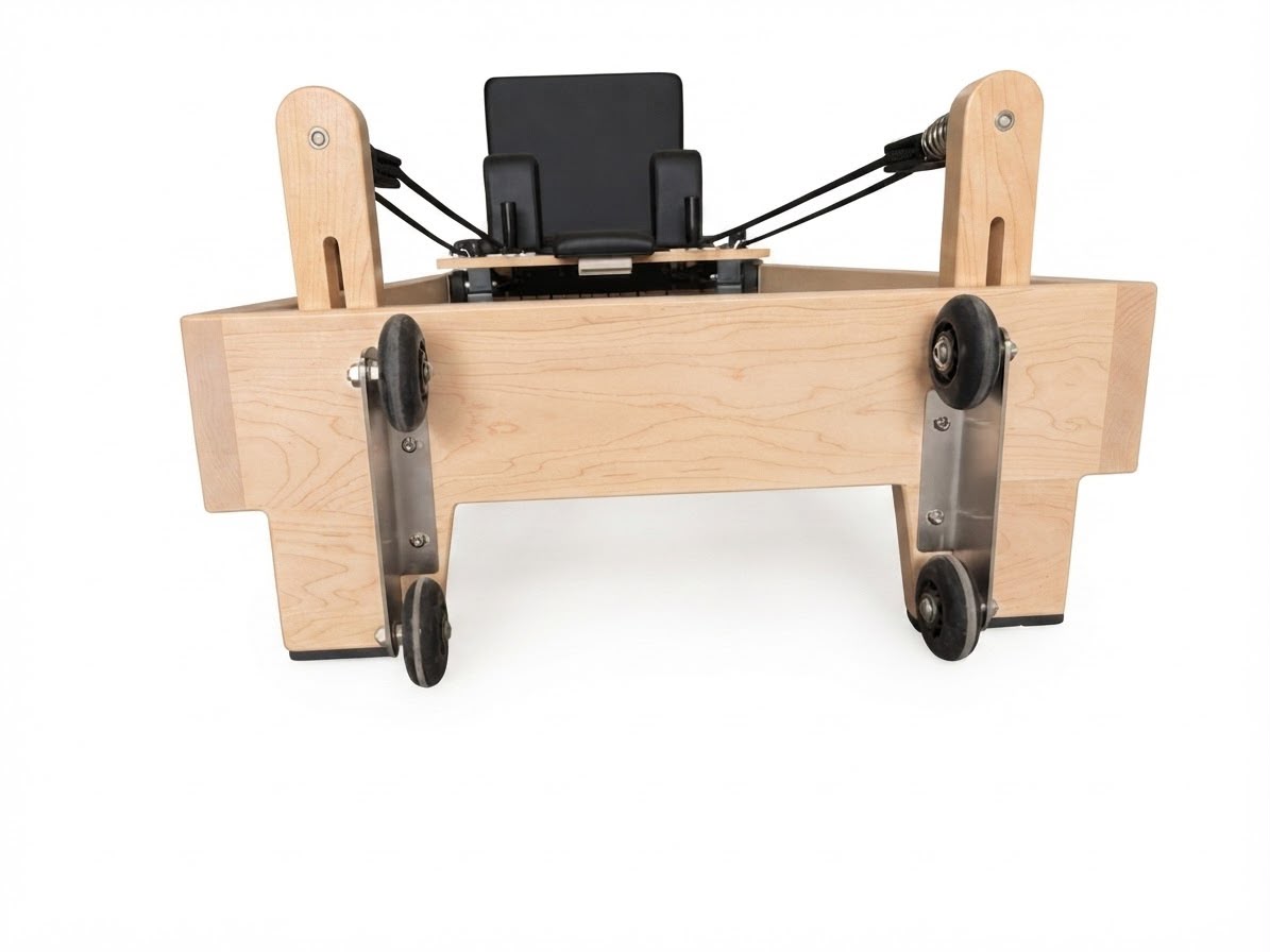 Pilates Reformer Plegable Madera - Imagen 17
