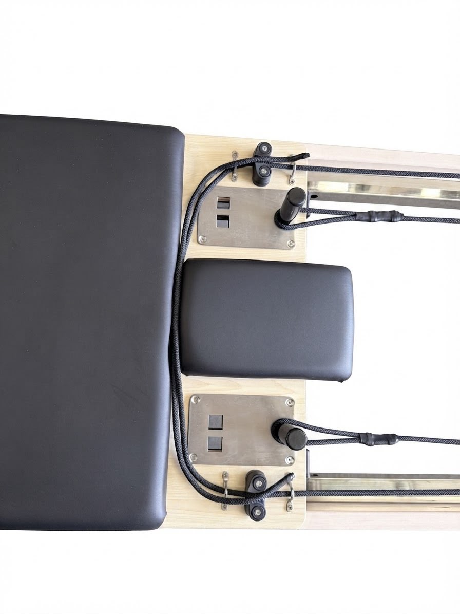 Pilates Reformer Plegable Madera - Imagen 18